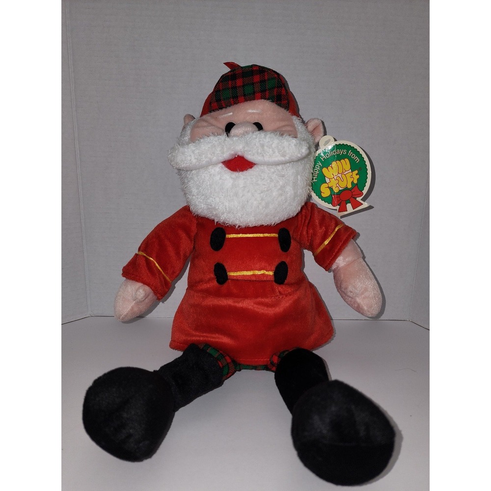 Santa from Island of‎ Misfit Toys Plush 19" large with tags